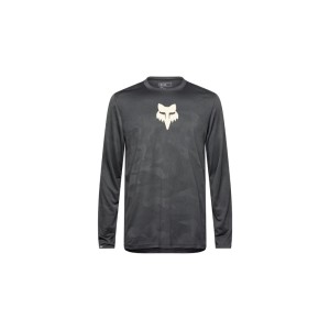 Koszulka rowerowa MTB z długim rękawem Fox Racing x Trek Ranger Czarna