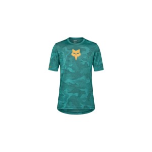 Koszulka rowerowa MTB Fox Racing x Trek Ranger Zielona