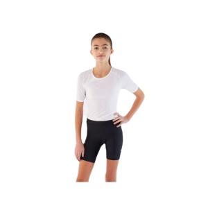 Spodenki rowerowe młodzieżowe Trek Solstice Czarne