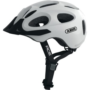 Kask rowerowy Abus Youn-I ACE pearl white