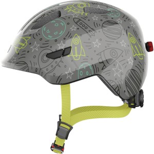 Kask dziecięcy Abus Smiley 3.0 LED grey space