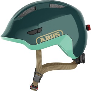 Kask dziecięcy Abus Smiley 3.0 ACE LED royal green