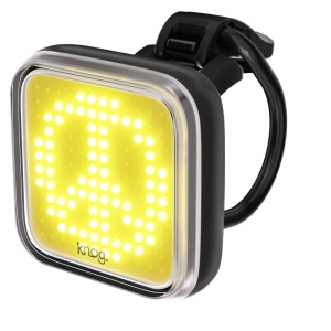 Lampka przednia Knog Blinder Peace czarna
