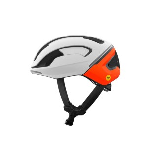 Kask rowerowy POC Omne Beacon MIPS Biało Pomarańczowy