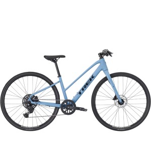 Rower fitness Trek FX 2 o średnim przekroku Gen 4 Niebieski