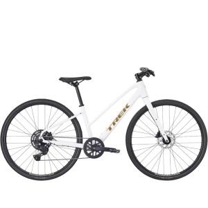 Rower fitness Trek FX 2 o średnim przekroku Gen 4 Biały