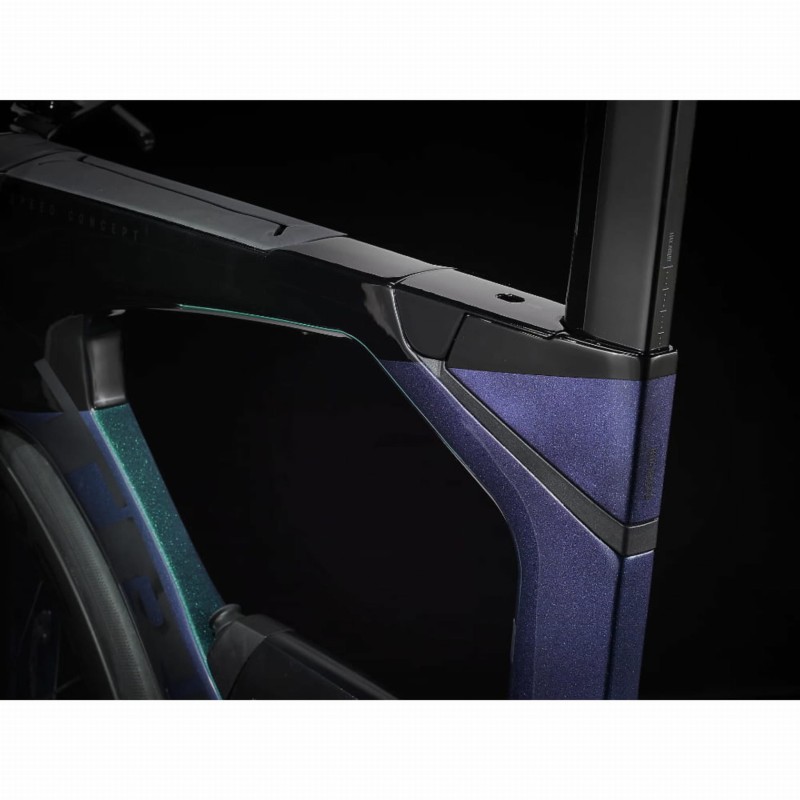 Rower triathlonowy Trek Speed Concept SLR 7 2025 Emarald Iris - widok ramy