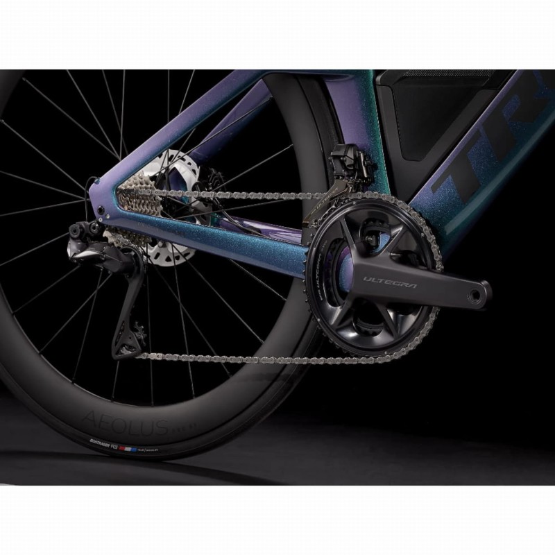 Rower triathlonowy Trek Speed Concept SLR 7 2025 Emarald Iris - łańcuch