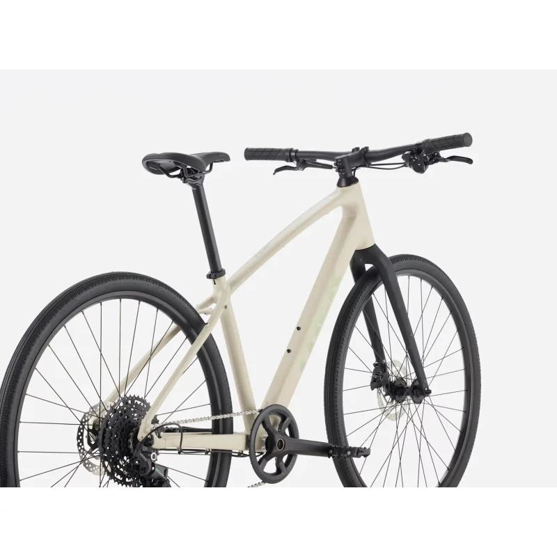 Rower fitness Trek FX Sport AL 3 Beżowy - widok z tyłu