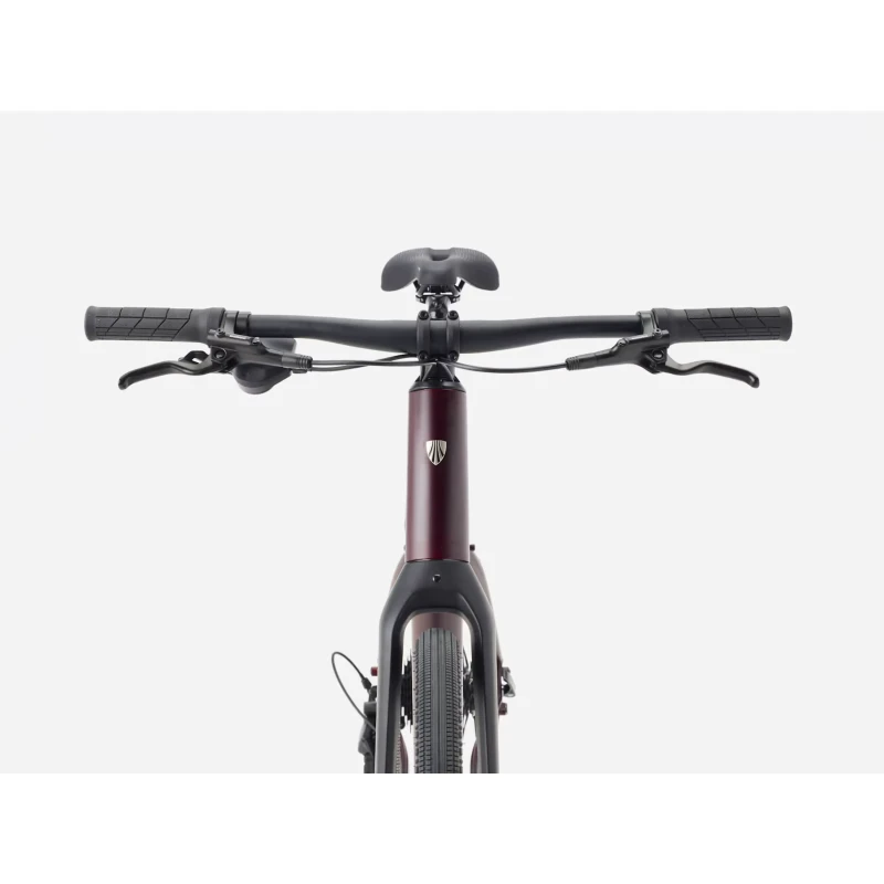 Rower fitness Trek FX Sport AL 3 Bordowy - widok z przodu