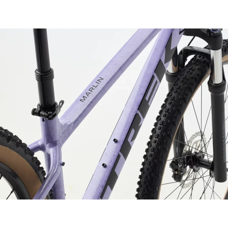Rower MTB Trek Marlin 6 Gen 3 Fioletowy - widok na ramę