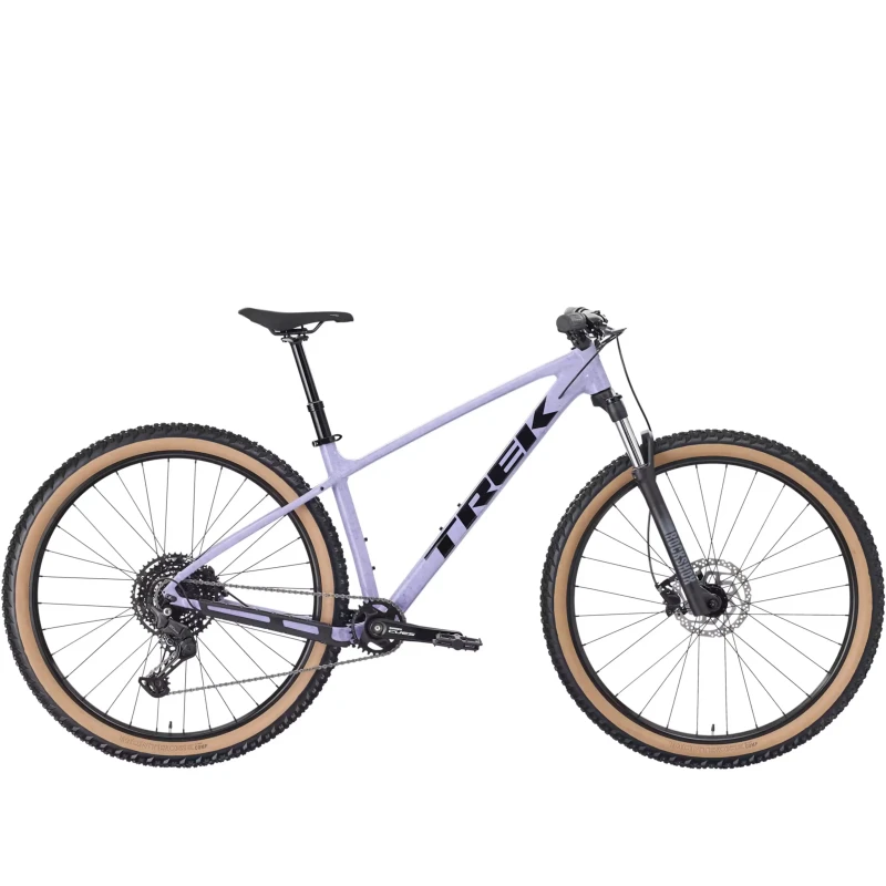 Rower MTB Trek Marlin 6 Gen 3 Fioletowy - widok z boku