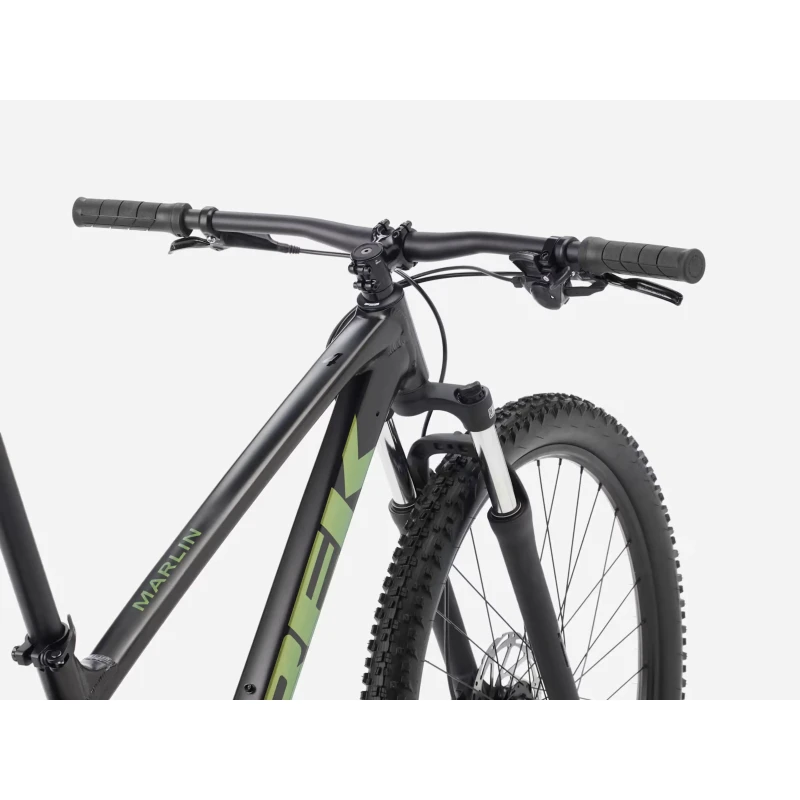 Rower MTB Trek Marlin 4 Gen 3 Czarny - widok na kierownicę
