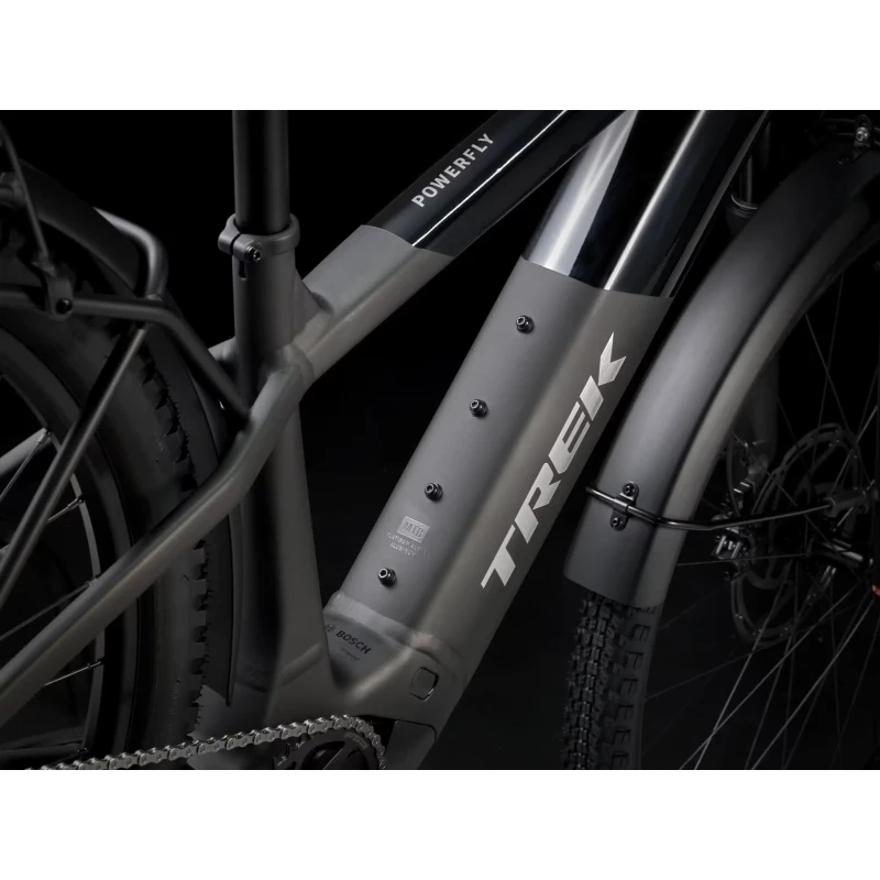 Rower elektryczny Trek Powerfly+ 4 Equipped Gen 5 2026 Czarny - bateria