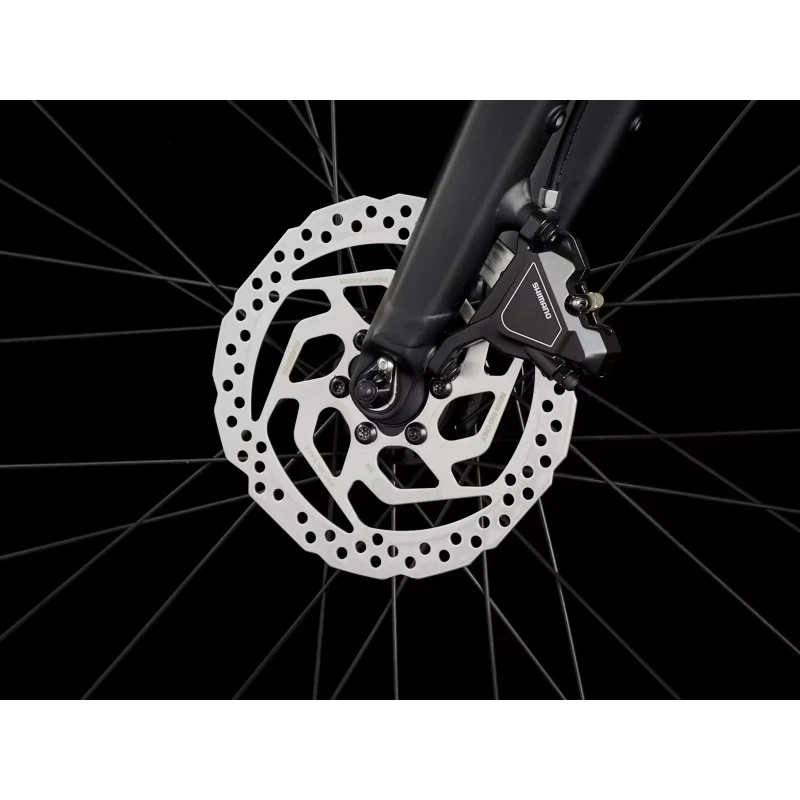 Rower crossowy Trek Dual Sport+ 2 LT 2026 Szary - tarcza