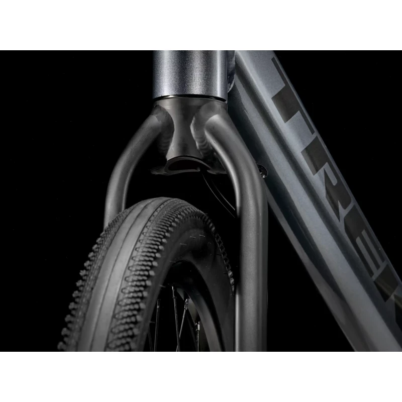 Rower crossowy Trek Dual Sport+ 2 LT 2026 Szary - widelec