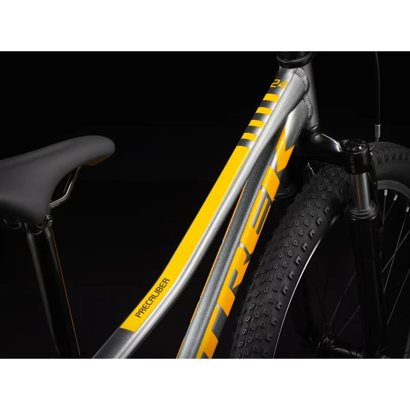 Rower dziecięcy Trek Precaliber 24 8SP 2026 Szary - widok na ramę