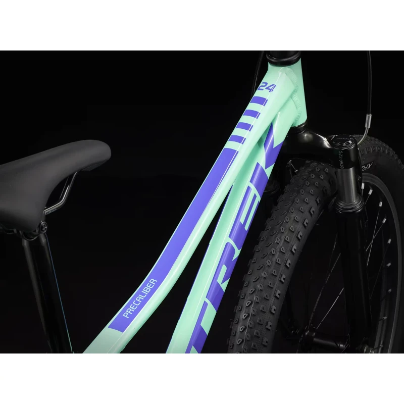 Rower dziecięcy Trek Precaliber 24 8SP 2026 Turkusowy - widok na ramę