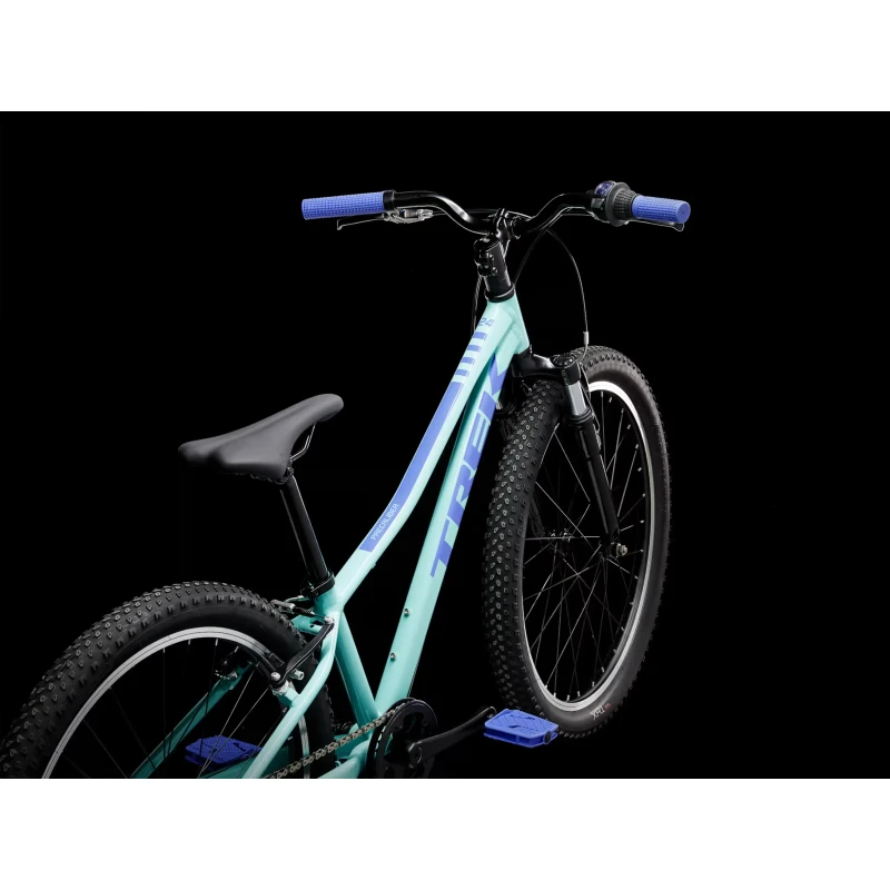 Rower dziecięcy Trek Precaliber 24 8SP 2026 Turkusowy - widok z tyłu