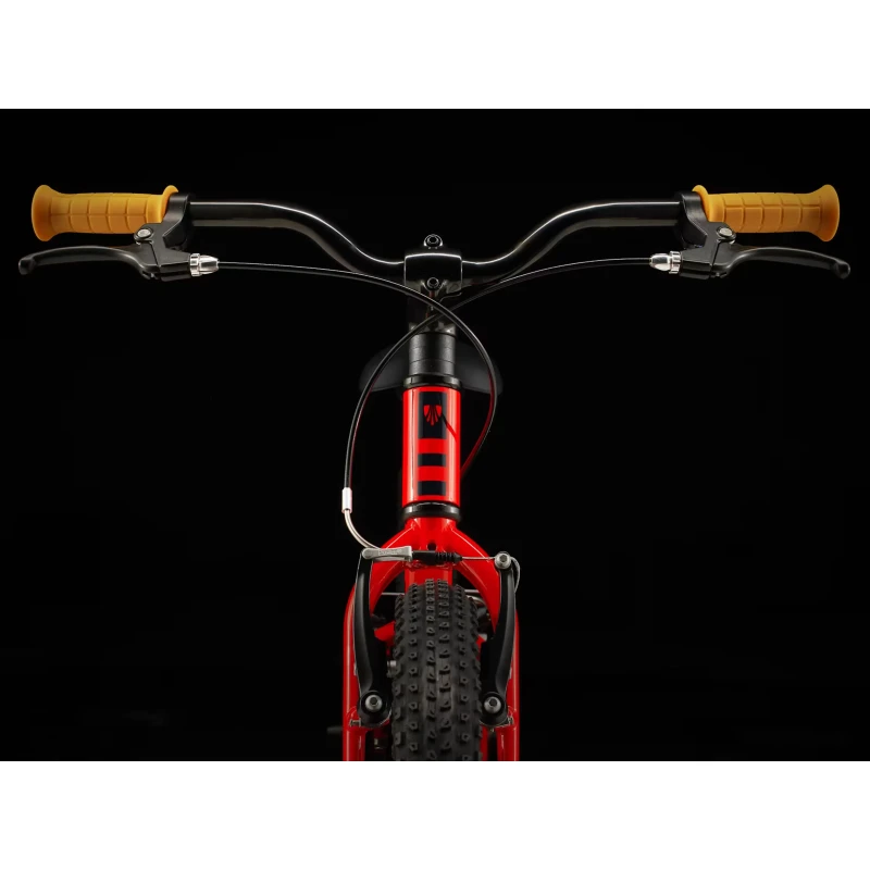 Rower dziecięcy Trek Precaliber 20 2026 Czerwony - widok na kierownicę z przodu