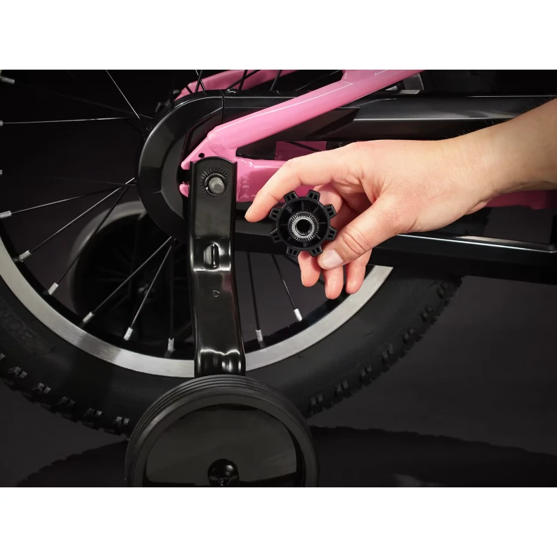 Rower dziecięcy Trek Precaliber 16 2026 Różowy - regulacja