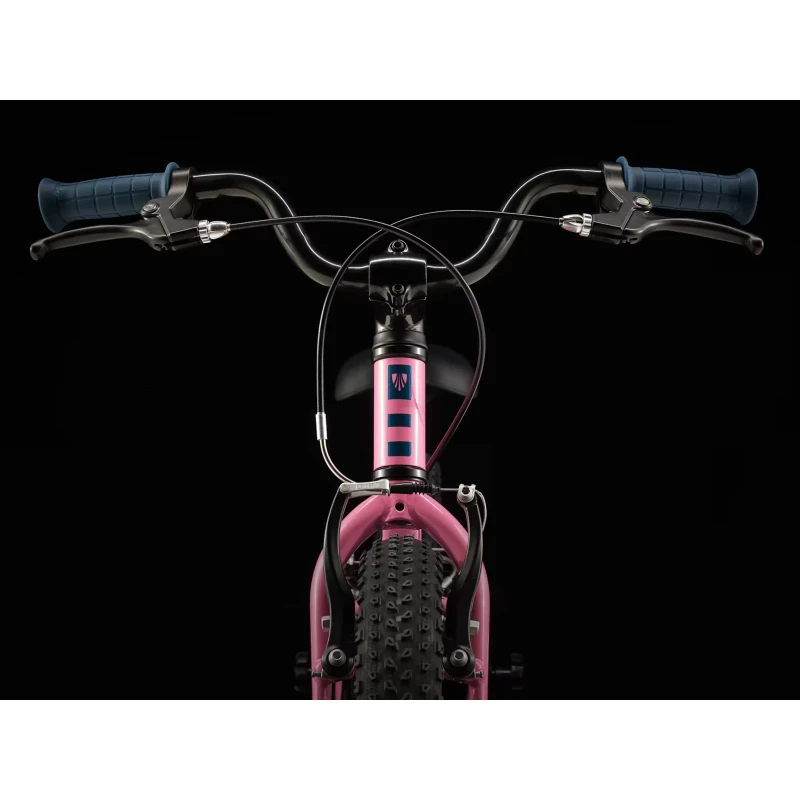 Rower dziecięcy Trek Precaliber 16 2026 Różowy - widok na kierownicę z przodu