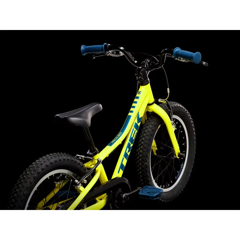 Rower dziecięcy Trek Precaliber 16 2026 Żółty - widok z tyłu
