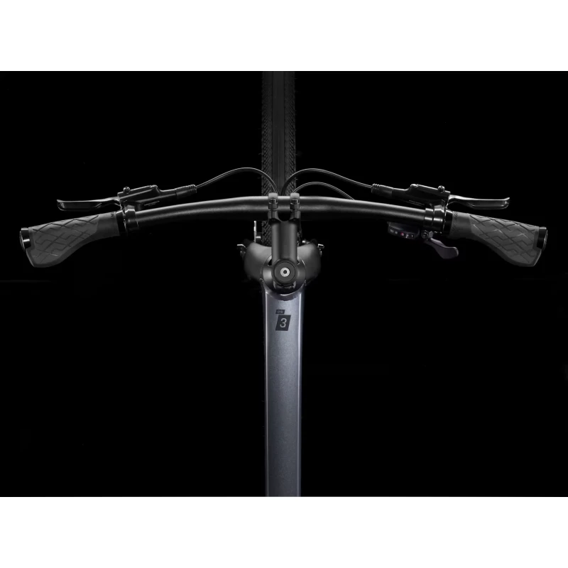 Rower crossowy Trek Dual Sport 3 Gen 5 2025 Grafitowy - kierownica