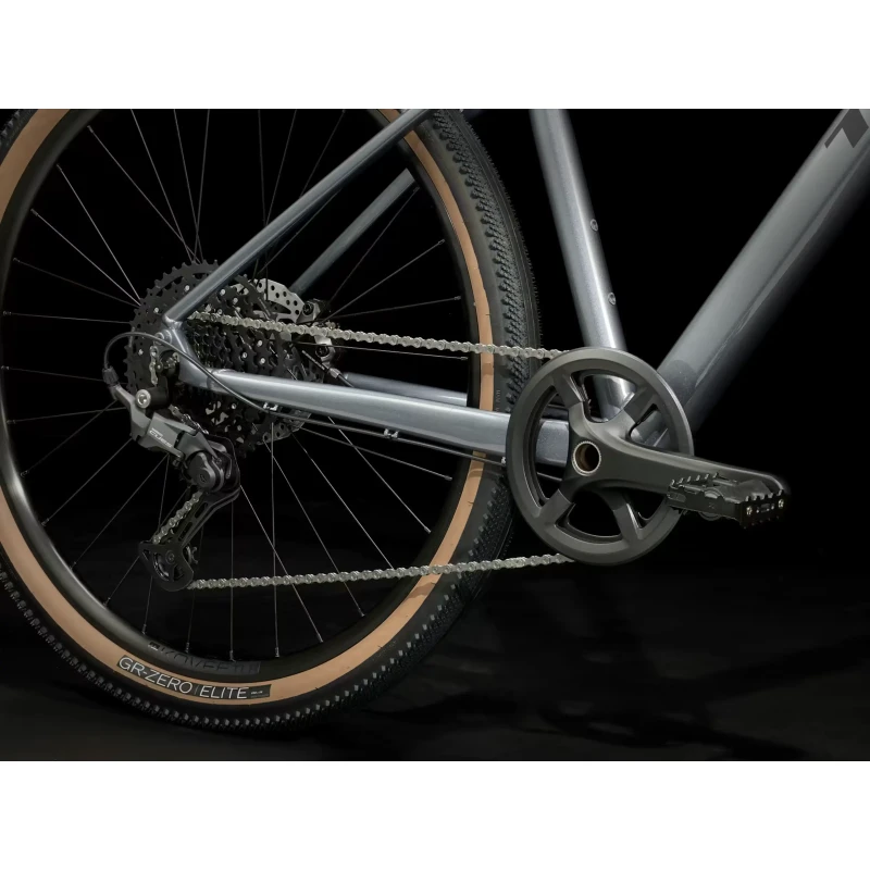 Rower crossowy Trek Dual Sport 3 Gen 5 2025 Grafitowy - korba i łańcuch