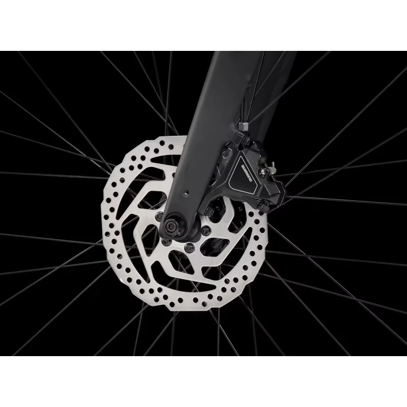 Rower crossowy Trek Dual Sport 3 Gen 5 2025 Grafitowy - piasta