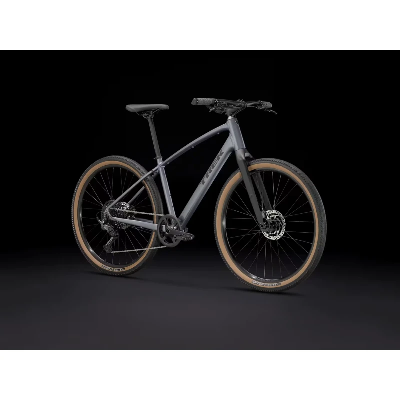 Rower crossowy Trek Dual Sport 3 Gen 5 2025 Grafitowy - widok na rower