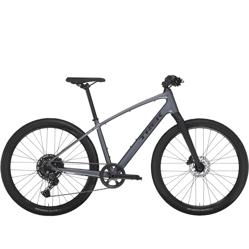 Rower crossowy Trek Dual Sport 3 Gen 5 2025 Grafitowy - widok z boku
