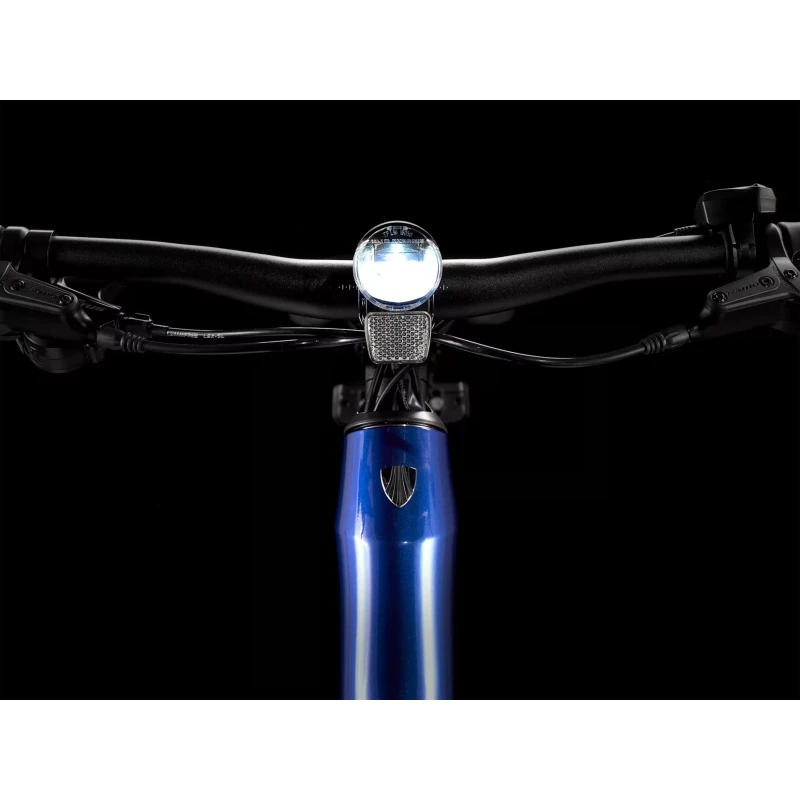 Rower elektryczny Trek Dual Sport+ 2 Stagger Niebieski - lampka przednia