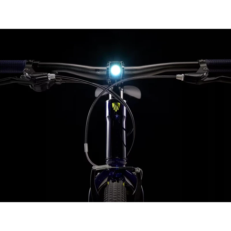 Rower dziecięcy Wahoo 20" 2023 Fioletowy - kierownica i lampka przednia