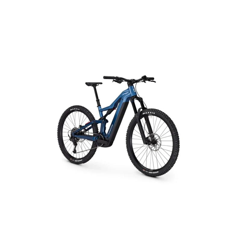 Rower elektryczny Focus Thron2 6.7 600Wh Niebieski - widok z przodu