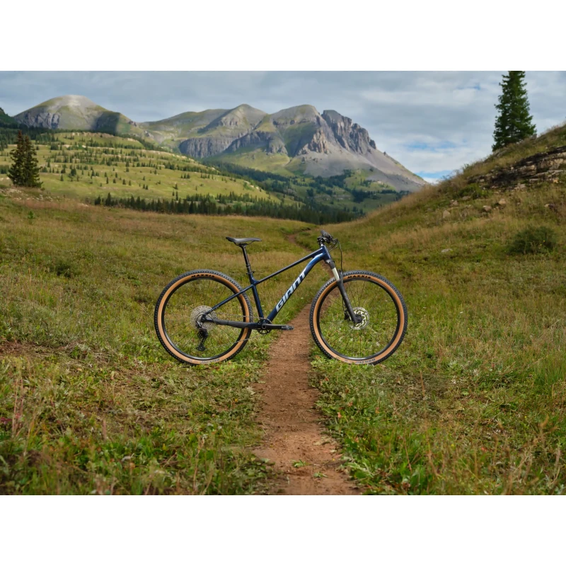 Rower MTB Giant Talon 0 - widok roweru w plenerze