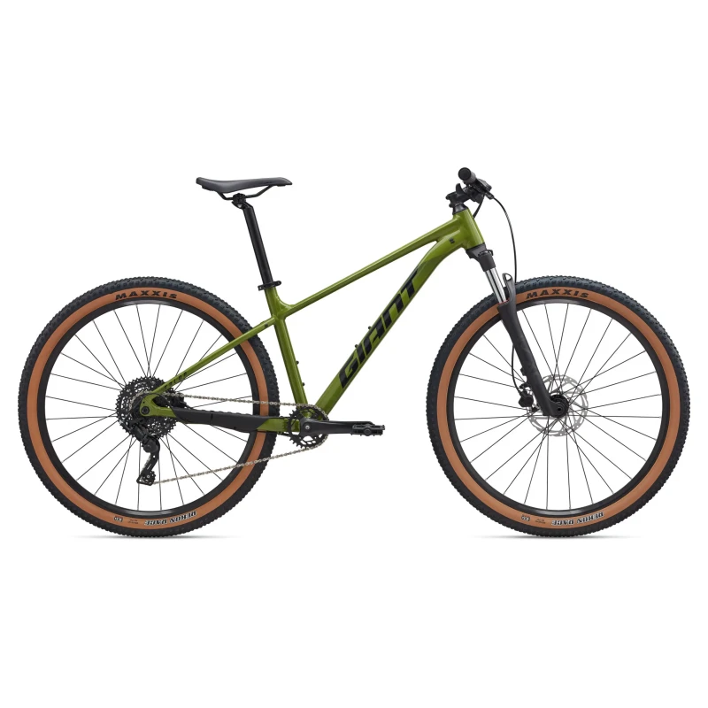 Rower MTB Giant Talon 2 Dried Matcha - widok z boku