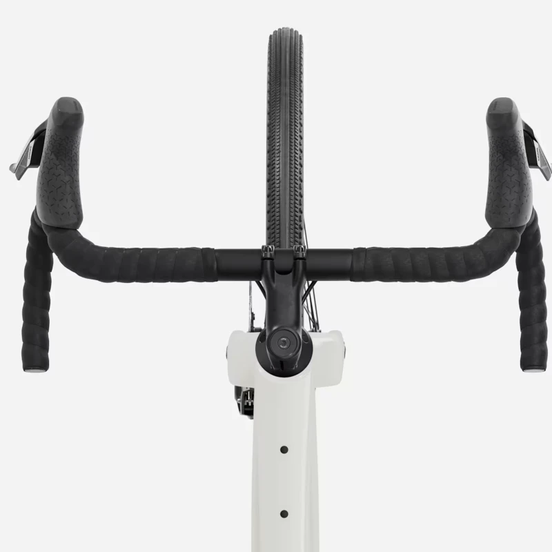 Rower gravel Trek Checkpoint SL 6 AXS Gen 3 2026 Biały - widok kierownicy