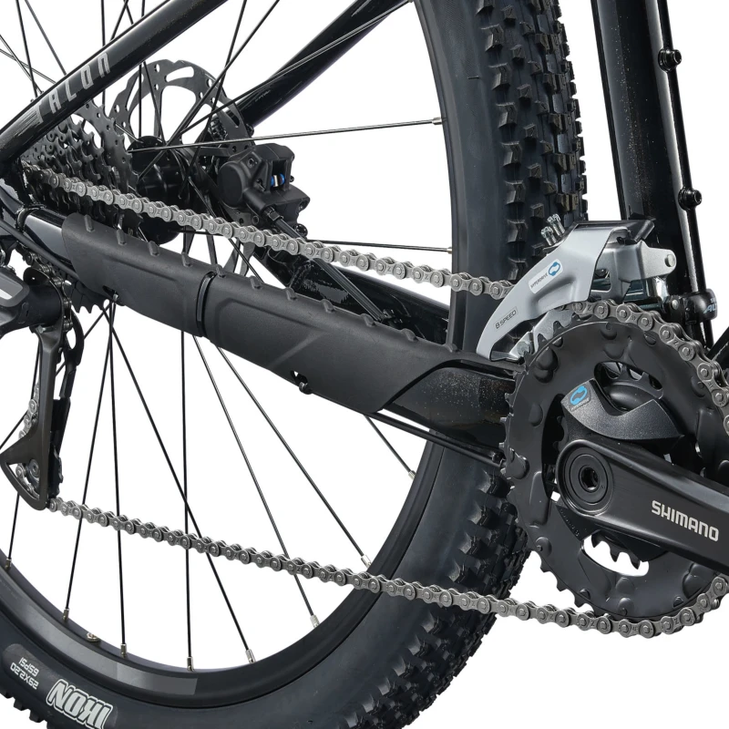 Rower MTB Giant Talon 3 Pomarańczowy - widok korby