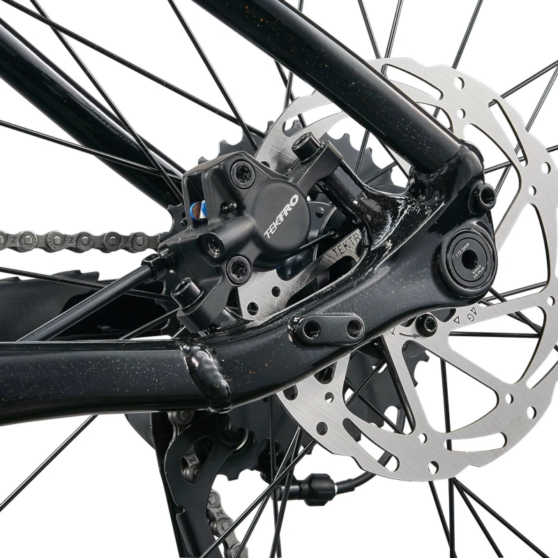 Rower MTB Giant Talon 3 Srebrny - piasta i tarcza