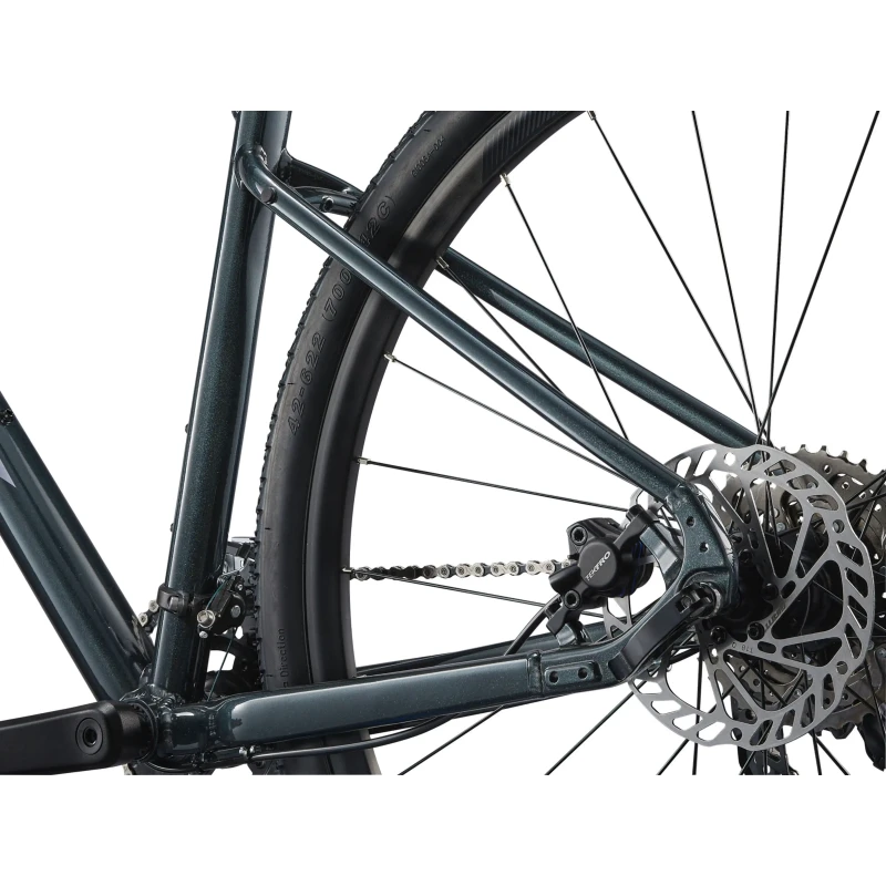 Rower crossowy Giant Roam 2 Asphalt Green - widok piasty