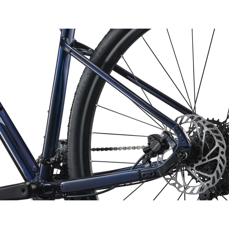 Rower crossowy Giant Roam 3 Ultra Navy - widok piasty