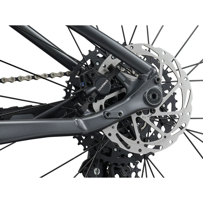 Rower MTB Giant Talon 1 2025 Grafitowy - widok tarczy