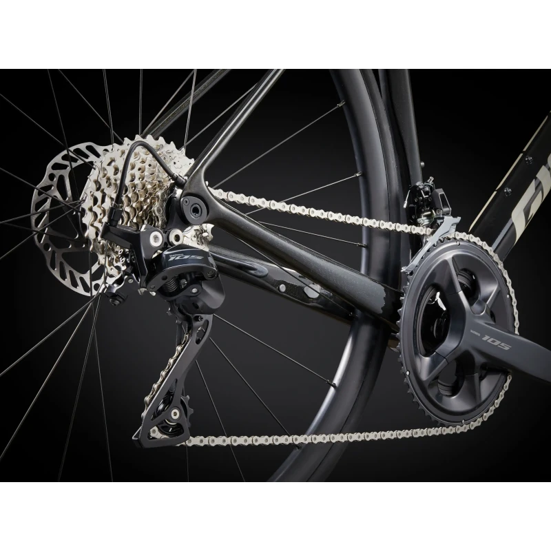 Rower szosowy Giant TCR Advanced Disc 2 Panther - łańcuch