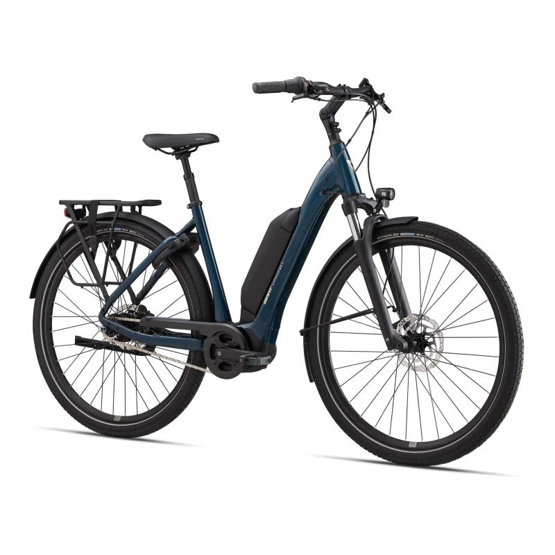 Rower elektryczny Giant Expression E+ 1 Cosmos Navy - widok roweru
