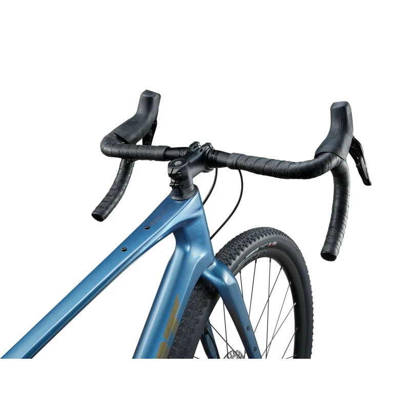 Rower gravel Giant Revolt Advanced 1 Blue Ashes - kierownica