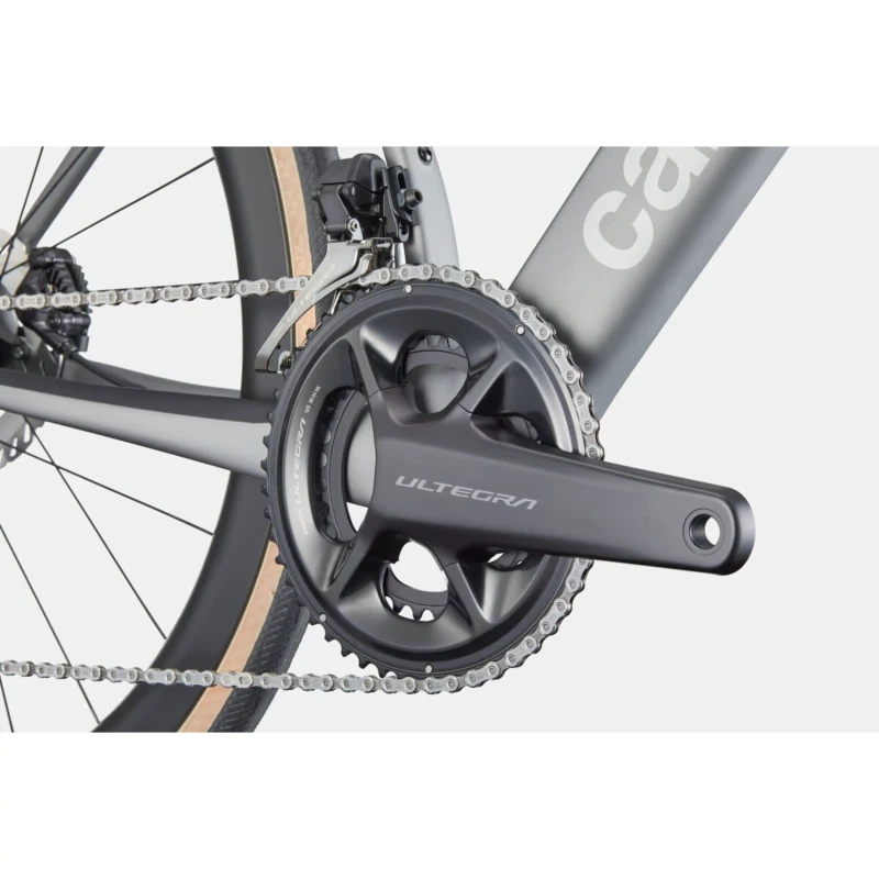 Rower szosowy Cannondale Synapse Carbon 2 Szary - widok korby