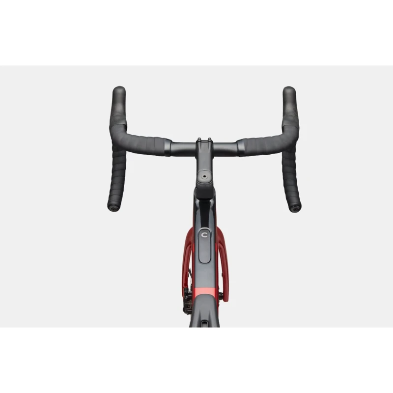 Rower szosowy Cannondale Synapse Carbon 4 Czerwony - widok kierownicy