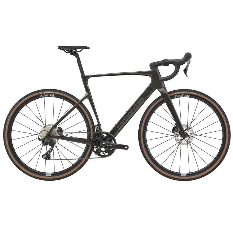 Rower gravel Cannondale SuperX Carbon 3 Szary - widok z boku