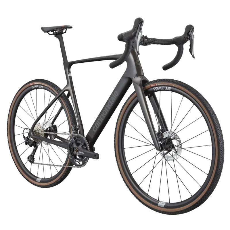 Rower gravel Cannondale SuperX Carbon 3 Szary - widok z przodu